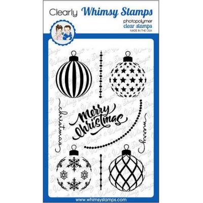 Whimsy Stamps Deb Davis Clear Stamps - Elegant Ornament